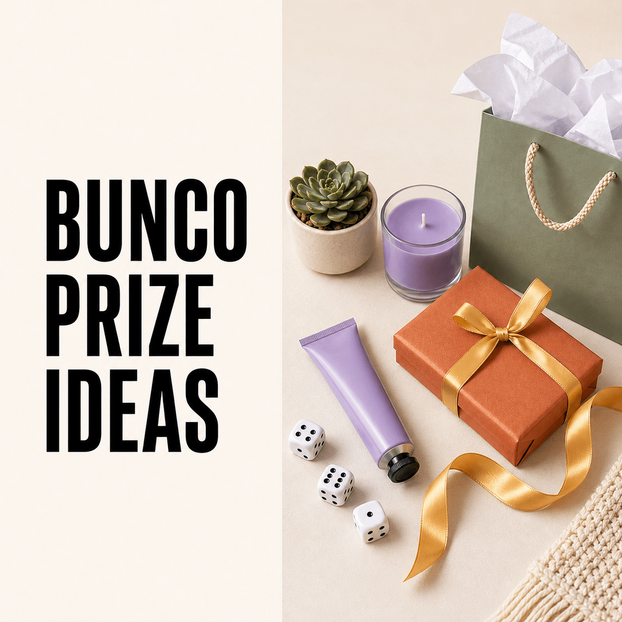 Bunco Prize Ideas: 25 Fun & Affordable Prizes Players Will Love - Before The Party
