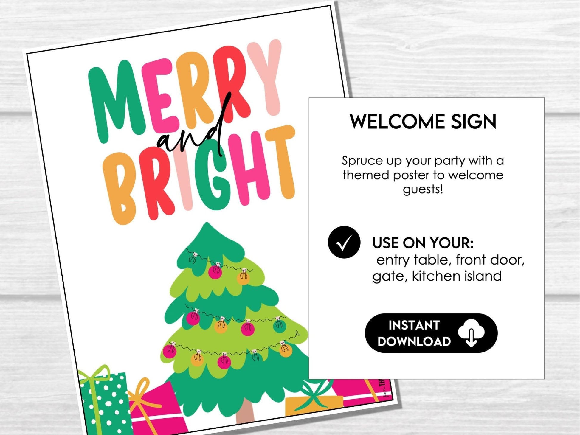 Christmas Bunco Score Cards, Bunco Party Score Sheets, Tally Sheet, Table Cards, Invitation