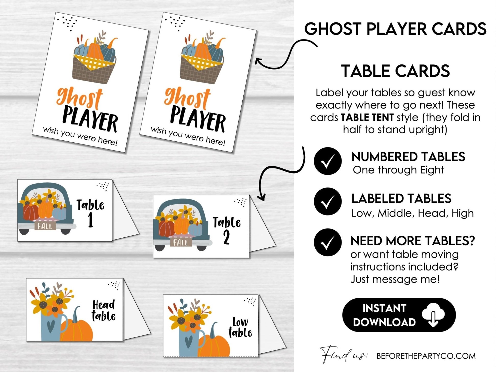 Fall VIBES Bunco Score Cards, Autumn Bunco Score Sheets, FALL Bunco Invitation, Pumpkin Theme