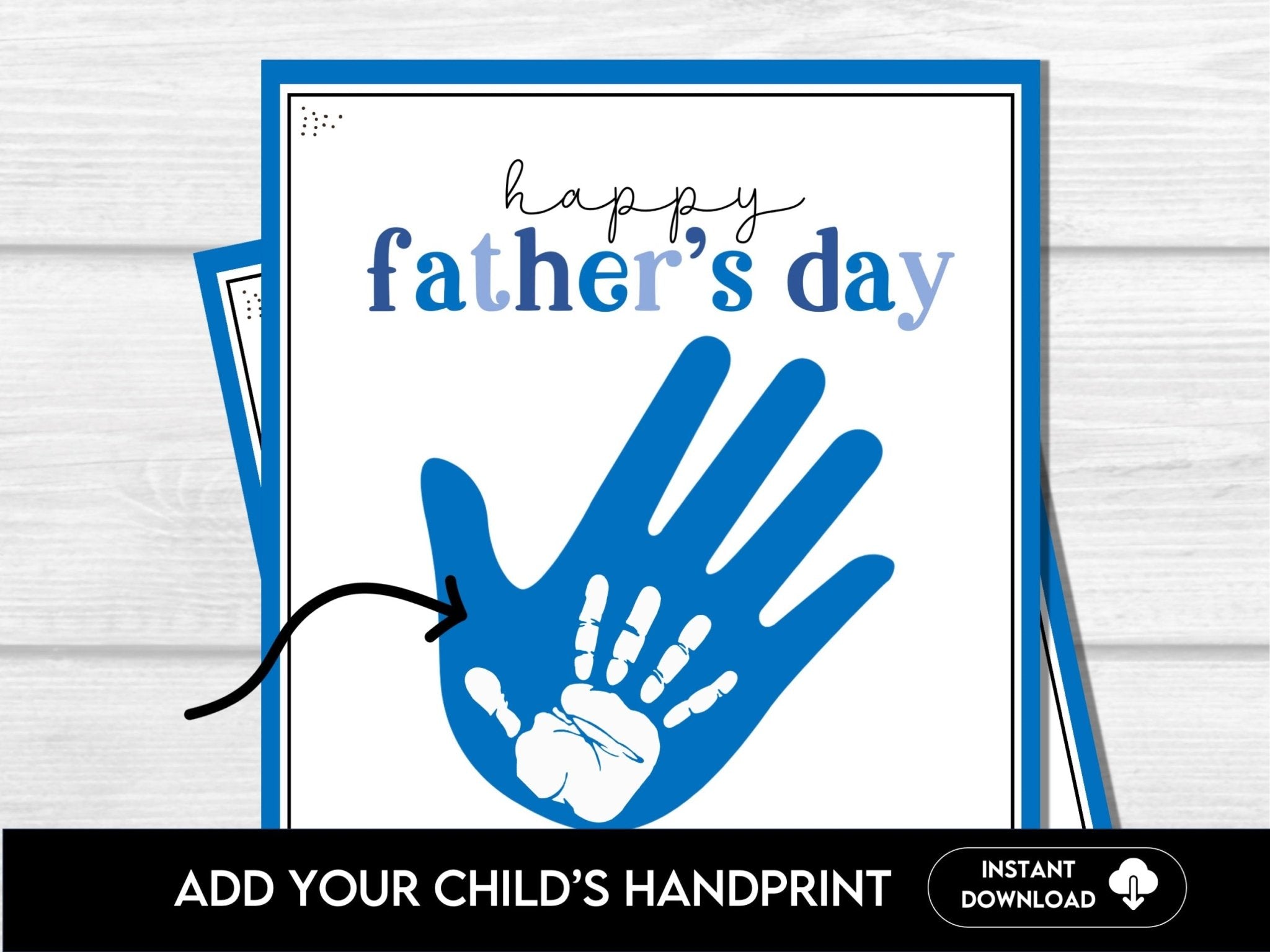 Father's Day Bible Verse Handprint Craft