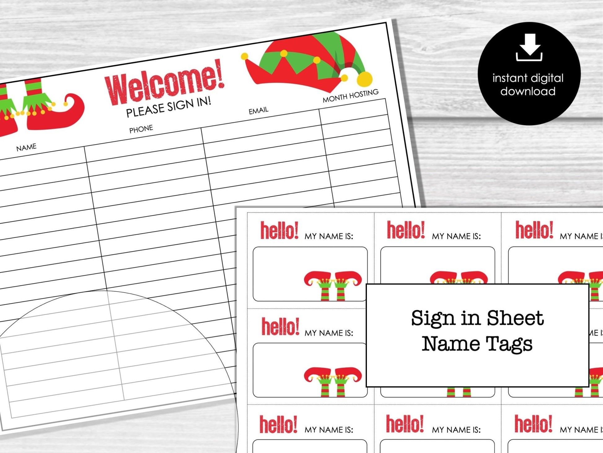 Christmas Elfing Drunk Bunco Score Sheets, December Bunco Game, Christmas Bunco