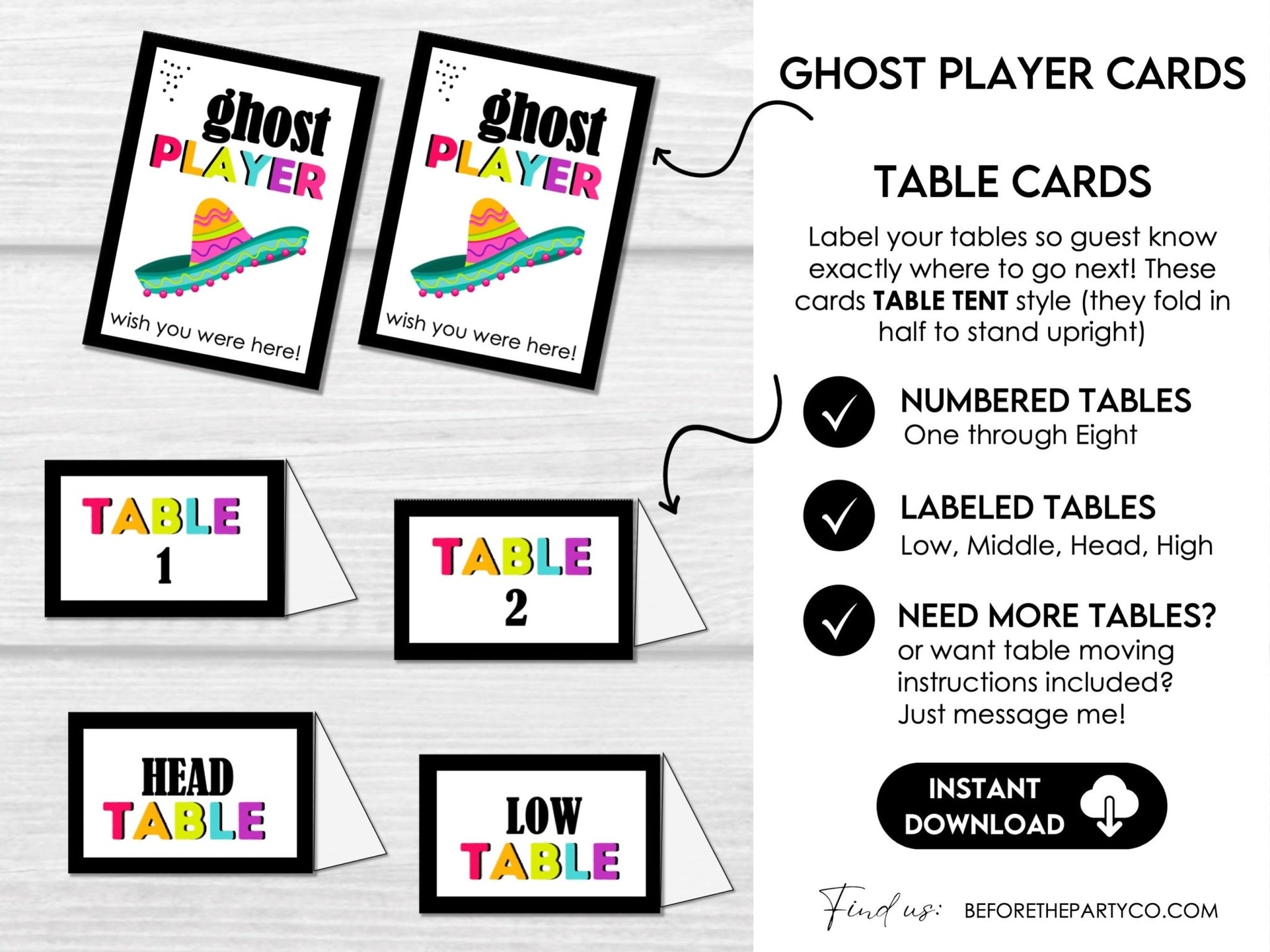Cinco De Mayo Bunco Score Sheets, Mexican Party Bunco, Bunco Score Cards