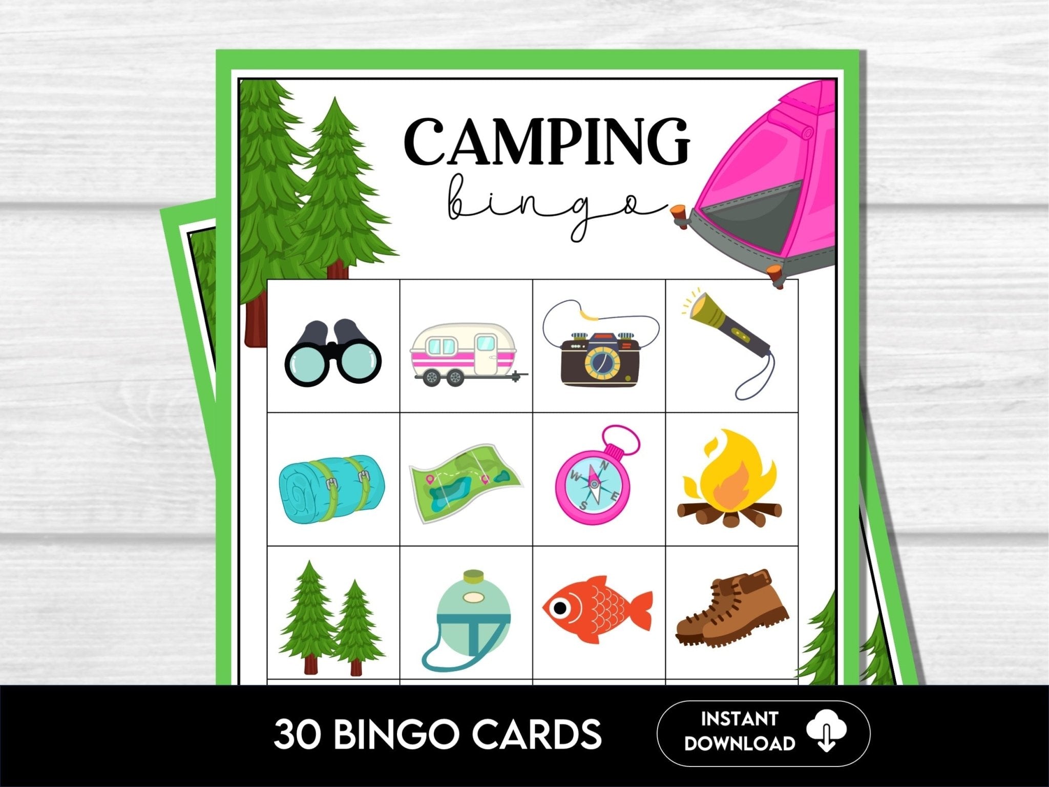 Camping Games and Activities - Before The Party