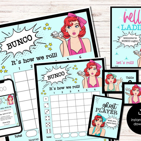 Retro Bunco Gals - Before The Party 