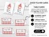 Barbecue Bunco Score Cards, Summer Outdoor Bunco Score Sheets, BBQ Bunco Invitation, Bunco Party Kit, July Bunco Night, August Bunco, BUNKO - Before The Party