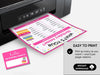 Birthday Name Game, Printable Birthday Game, What's Your Birthday Name Game, Kids and Adults, Printable Party Icebreaker, Includes Name Tags - Before The Party