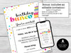 Birthday Party Bunco Score Cards, Happy Birthday Bunco Invitation, Bunco Night, Bunco Party Printable, Bunco Night Score Sheets, BUNKO game - Before The Party