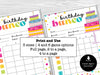 Birthday Party Bunco Score Cards, Happy Birthday Bunco Invitation, Bunco Night, Bunco Party Printable, Bunco Night Score Sheets, BUNKO game - Before The Party