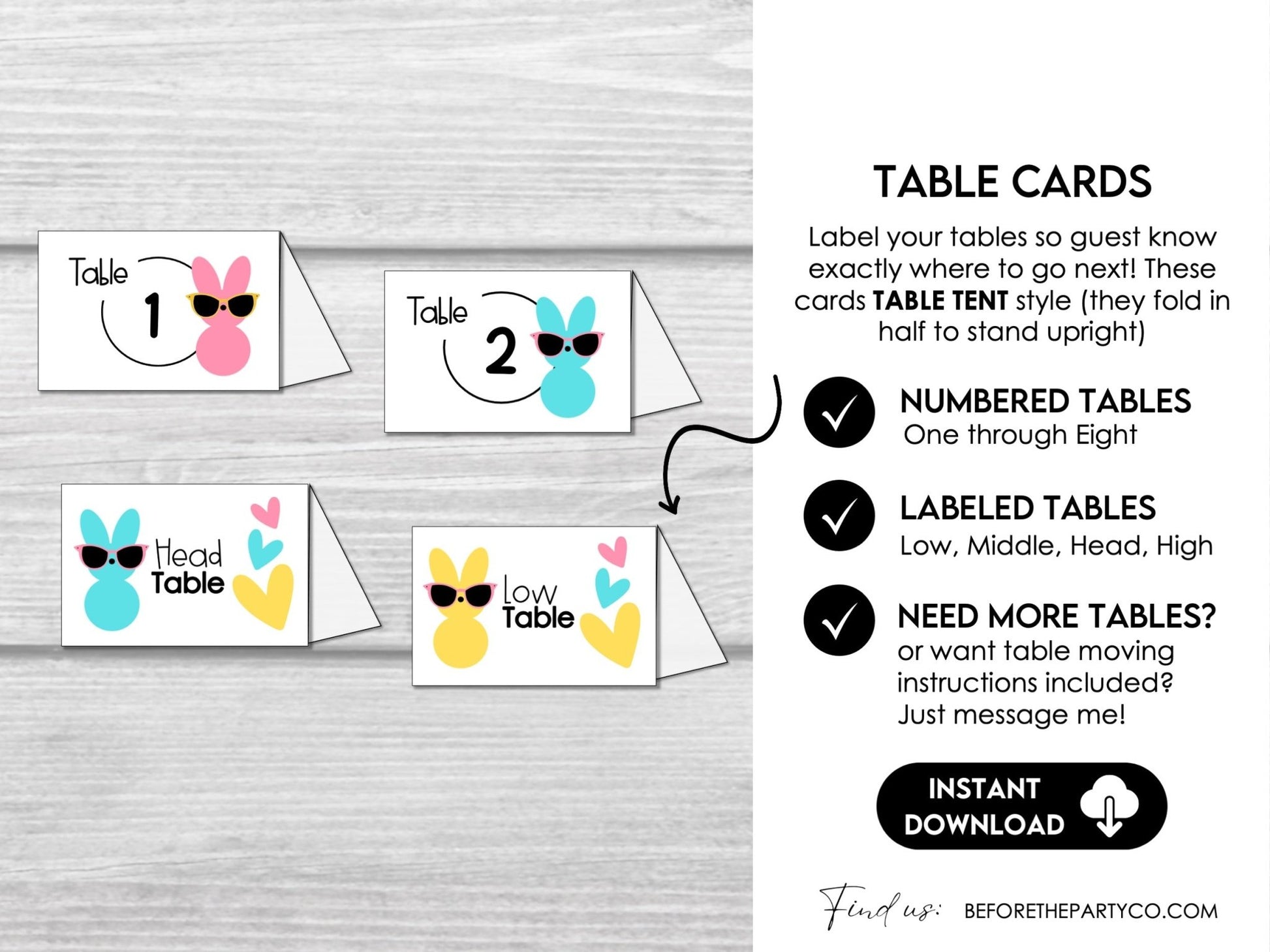 Bunco with my Peeps Score Sheet Bundle, Fun Scorecards, Tally Sheets April Bunco Night, Bunco Tally Sheet, includes 4 and 6 game rounds - Before The Party