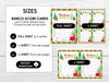 Christmas Bunco Christmas Tree Printable, Bunco Score Sheets Bundle - Score Cards, Tally Sheets and Table Numbers, December Holiday Bunco - Before The Party