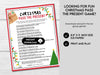 Christmas Pass the Present, Pass the Gift Game, Christmas Party Game, Christmas Gift Activity, Holiday Left Right Game, Kids and Adults - Before The Party