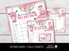 Christmas with My HO HO HOS, Bunco Score Sheets, Tally Sheets, Christmas Party Games, December Ladies Night, Funny Friendsmas Bunco, Bunko - Before The Party