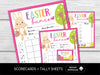 Easter Bunco Set - Pastel Bunny and Easter Egg theme - Before The Party