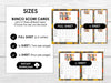 Friendsgiving Bunco Score Sheets, Thanksgiving Bunco Sheets, FALL Bunco - Before The Party