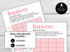 Funny Bunco Definition Scorecards for Bunco Night, includes Tally Sheets and Table Numbers - Before The Party