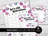 Galentine's Day Bunco Score Cards, Valentines Bunco Score Sheets, Heart Bunco Tally Sheets, Love Bunco Party Kit, February BUNCO | BUNKO - Before The Party