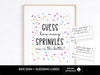 Game Guess How Many Sprinkles Are in the Bottle? Sprinkle Baby Shower Guessing Game, Printable for Boy or Girl Baby Shower, Game for Groups - Before The Party