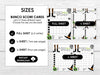 Halloween Bunco Score Cards, Bunco with my Witches Score Sheets, October Bunco - Before The Party