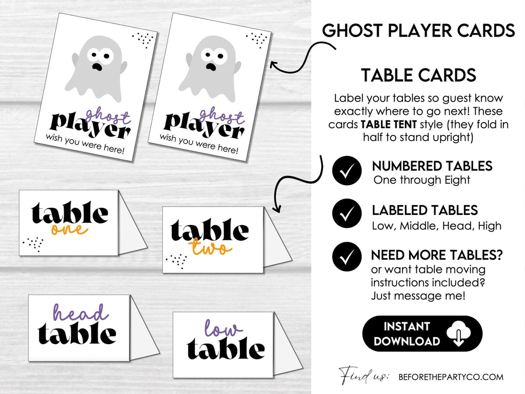 Halloween Bunco Score Cards, Hocus Pocus Score Sheets, October, Bunco Invitation, Halloween Theme - Before The Party