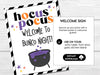 Halloween Bunco Score Cards, Hocus Pocus Score Sheets, October, Bunco Invitation, Halloween Theme - Before The Party