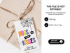 Halloween Favor Tags, Halloween Trick Or Treat Favor Tag, Halloween Treat Tag, Spooky Halloween Gift Tag, Bugs and Kisses Party Favor Tag - Before The Party