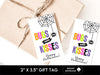 Halloween Favor Tags, Halloween Trick Or Treat Favor Tag, Halloween Treat Tag, Spooky Halloween Gift Tag, Bugs and Kisses Party Favor Tag - Before The Party