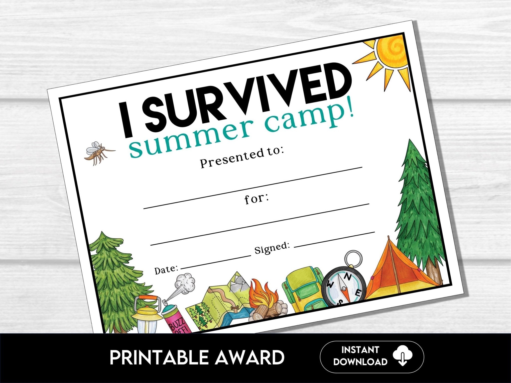 I Survived Summer Camp Awards - Before The Party
