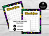 Mardi Gras Bunco Score Sheets, Bunco, Ladies Night Bunco Scorecards | 4 games | 6 games, Tally Sheets, Carnival Bunko - Before The Party