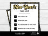 New Years Eve Game, Printable New Year's Eve Drinking Game, New Years Eve Games, New Year's Eve Party Ideas, Adult Drinking Game, Take a Sip - Before The Party