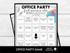 Office Party Find Someone Who Game, Work Party Bingo Game, Fun Coworkers Game, Group Activity, Team Building Game, Staff Icebreaker Game - Before The Party