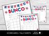 Patriotic USA Bunco Set - Before The Party