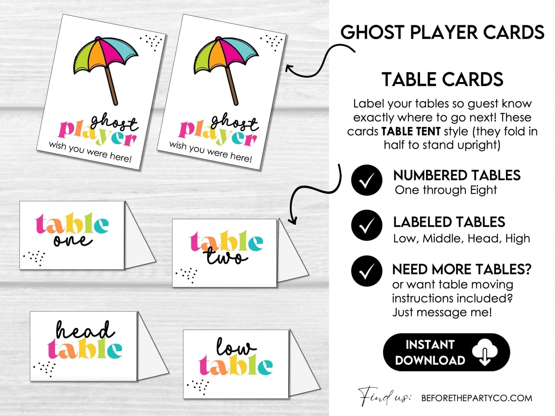 Printable Summer Bunco Game Set – Beach Party Theme - Before The Party