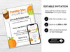 Pumpkin Spice Bunco Score Cards, Autumn Bunco Score Sheets, FALL Bunco Invitation - Before The Party