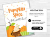 Pumpkin Spice Bunco Score Cards, Autumn Bunco Score Sheets, FALL Bunco Invitation - Before The Party