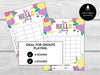 Spring Bunco Cards, Printable Floral Bunco Sheets, Includes Score Cards, Tally Sheets, and Table Markers, Springtime Bunco Party Game Set - Before The Party