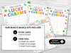 St. Patricks Bunco Sheets, March Bunco, Bunco Score cards, Lucky Bunco Party, St Patrick's Game, Spring Bunco, Bunco with my Lucky Charms - Before The Party