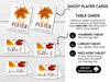 Thanksgiving Bunco Score Cards, Bunco Party Score Sheets, Bunco Tally Sheet, Bunco Party Sheets, November Girls Night Game, Table Card - Before The Party