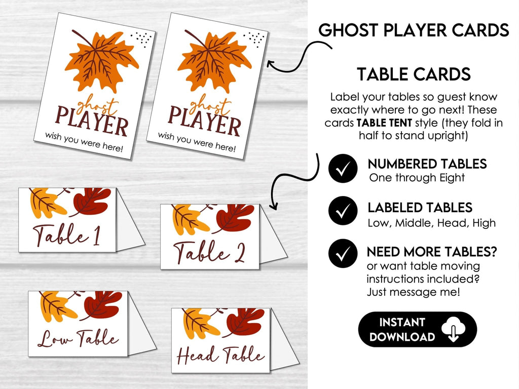 Thanksgiving Bunco Score Cards, Bunco Party Score Sheets, Bunco Tally Sheet, Bunco Party Sheets, November Girls Night Game, Table Card - Before The Party