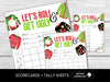 Ugly Sweater Bunco Score Sheets Bundle, Christmas Bunco - Score Cards, Tally Sheets and Table Numbers - Before The Party