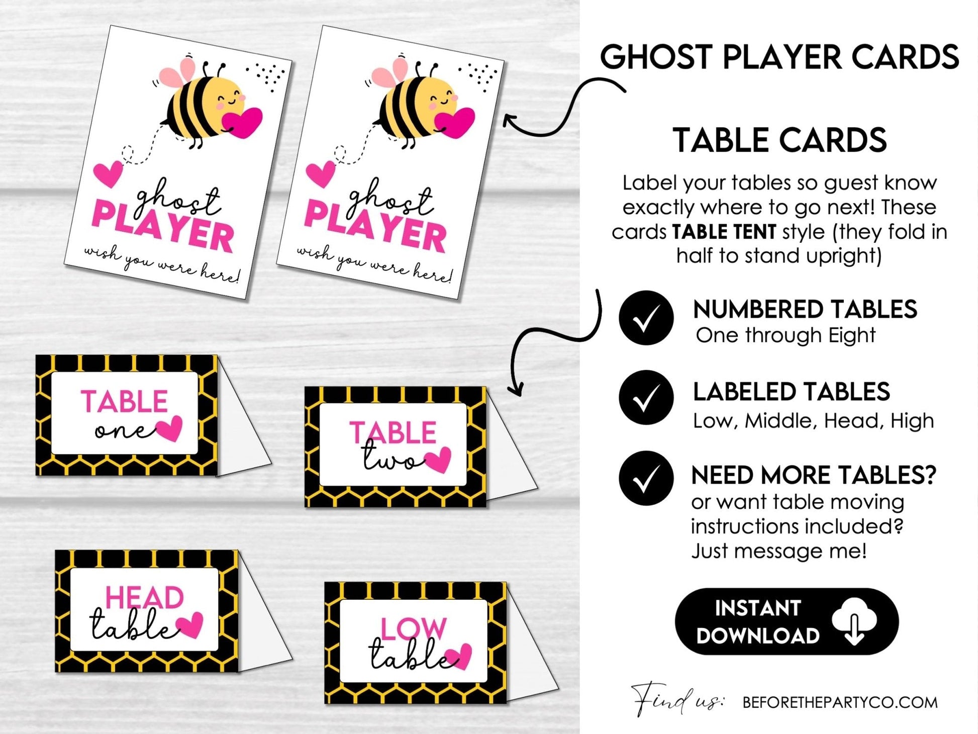 Valentine's Day Bunco Score Cards, February Bunco Score Sheets