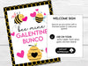 Valentine's Day Bunco Score Cards, February Bunco Score Sheets, Heart Bunco Invitation, Love Bunco Party Kit, Galentine's Bunco Night, BUNKO - Before The Party