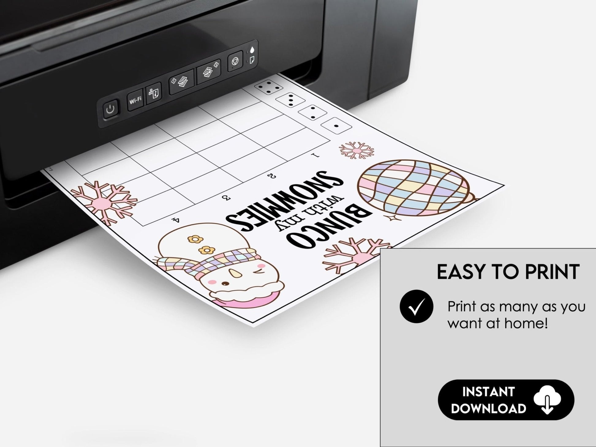 Winter Bunco Score Sheets, Bunco Party Kit, Winter Bunco, Bunco with my Snowmies