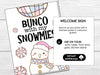 Winter Bunco Score Sheets, Bunco Party Kit, Winter Bunco, Bunco with my Snowmies - Before The Party