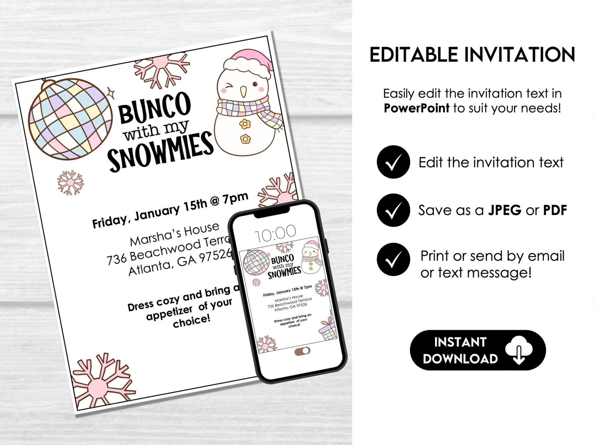 Winter Bunco Score Sheets, Bunco Party Kit, Winter Bunco, Bunco with my Snowmies