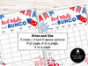 4th of July Bunco Score Cards - Fourth of July Theme Bunco Party - BUNKO Tally Sheets - Before The Party