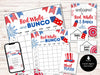 4th of July Bunco Score Cards, July Fourth Party Bunco Invitation, July Bunco Night, Bunco Game Party Printable, Red, White and Bunco Game - Before The Party