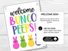 Bunco with my PEEPS - Easter Theme Peeps Bunco Game Cards with Editable Invitations - Before The Party