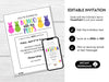 Bunco with my PEEPS - Easter Theme Peeps Bunco Game Cards with Editable Invitations - Before The Party