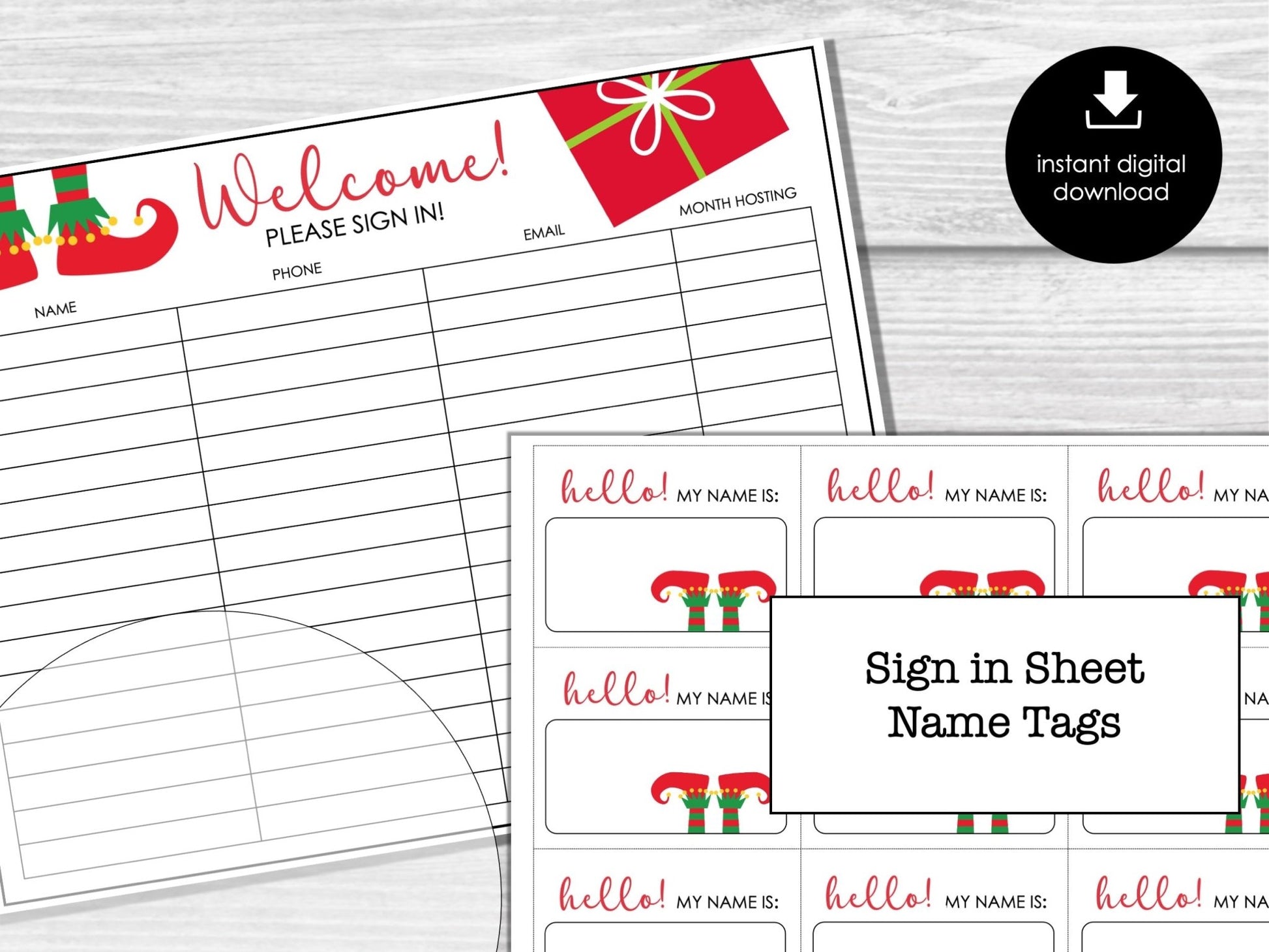 Christmas Bunco Score Sheets, Elfed Up December Bunco Game, Christmas Bunco Invitation, Funny Bunco Party Kit - Before The Party