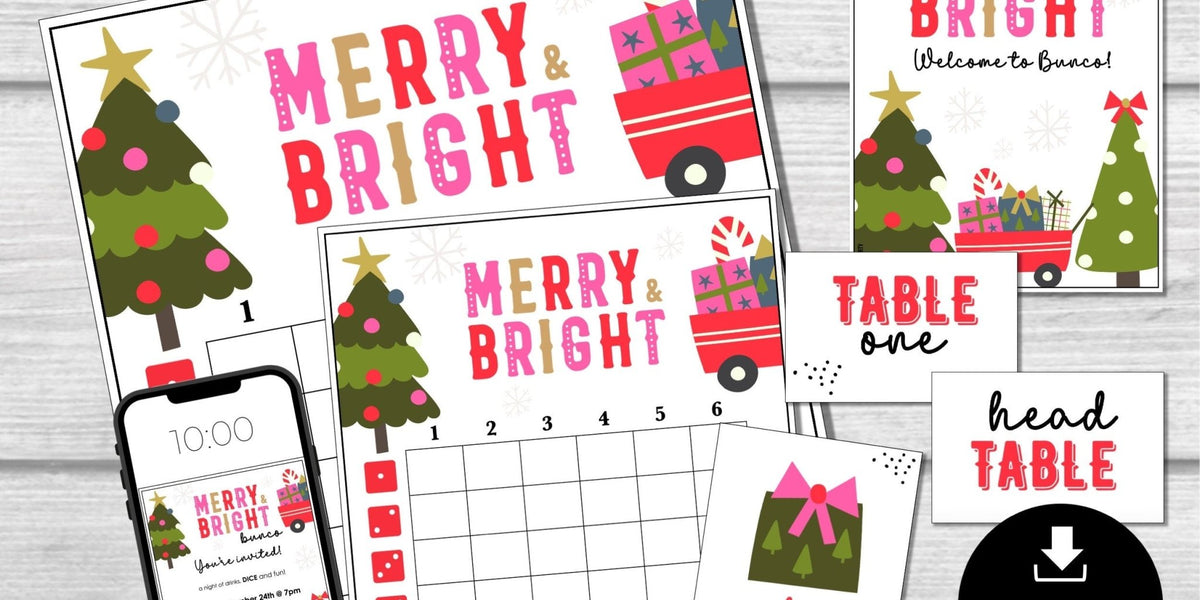 Christmas Bunco Score Sheets, Merry and Bright December Bunco Game, Ch – Before The Party christmas-bunco-score-sheets-merry-and-bright-december-bunco-game-ch-before-the-party